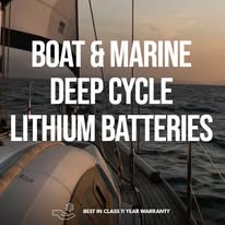Dakota Lithium marine deep cycle lithium batteries