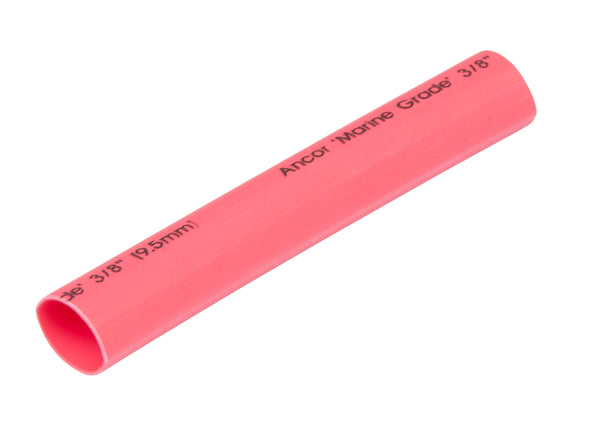 Ancor 3/8in x 48in Red Heat Shrink Tubing