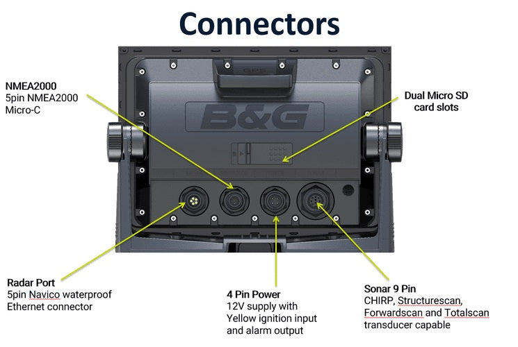 B&G VULCAN 9FS 9in Display No Transducer Basemap