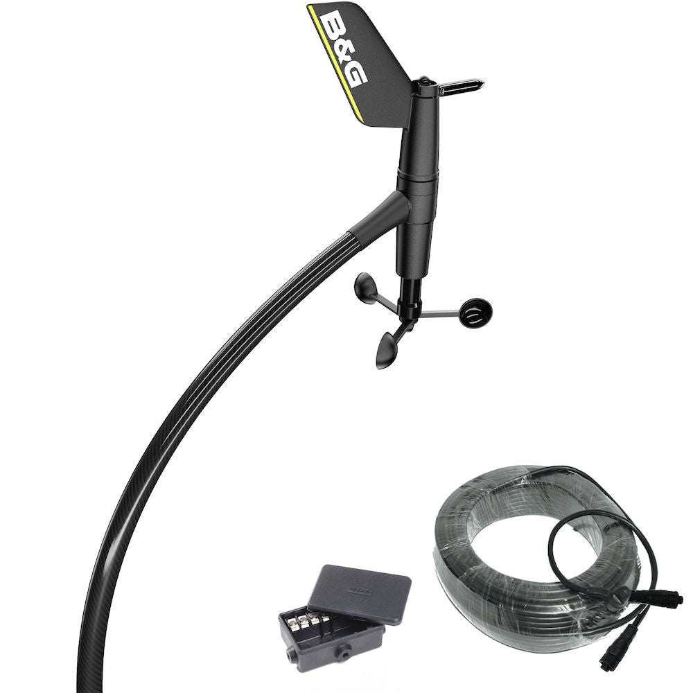 B&G WS710 0.8m Vertical Wind Sensor Pack with 35m Cable and Junction Box