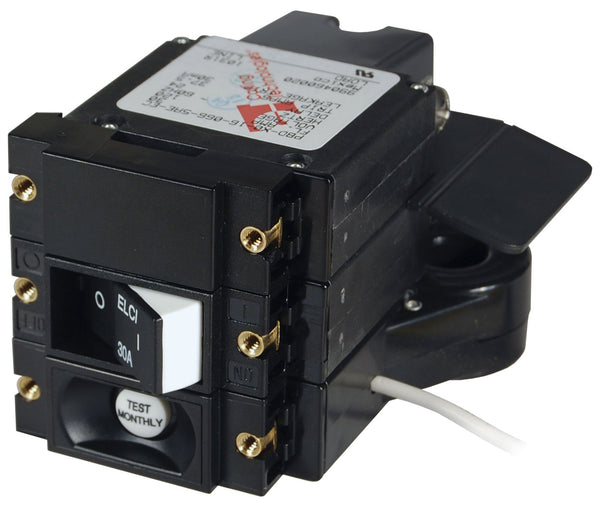 Blue Sea A-Series ELCI 30A 120v AC Double Pole Main Circuit Breaker