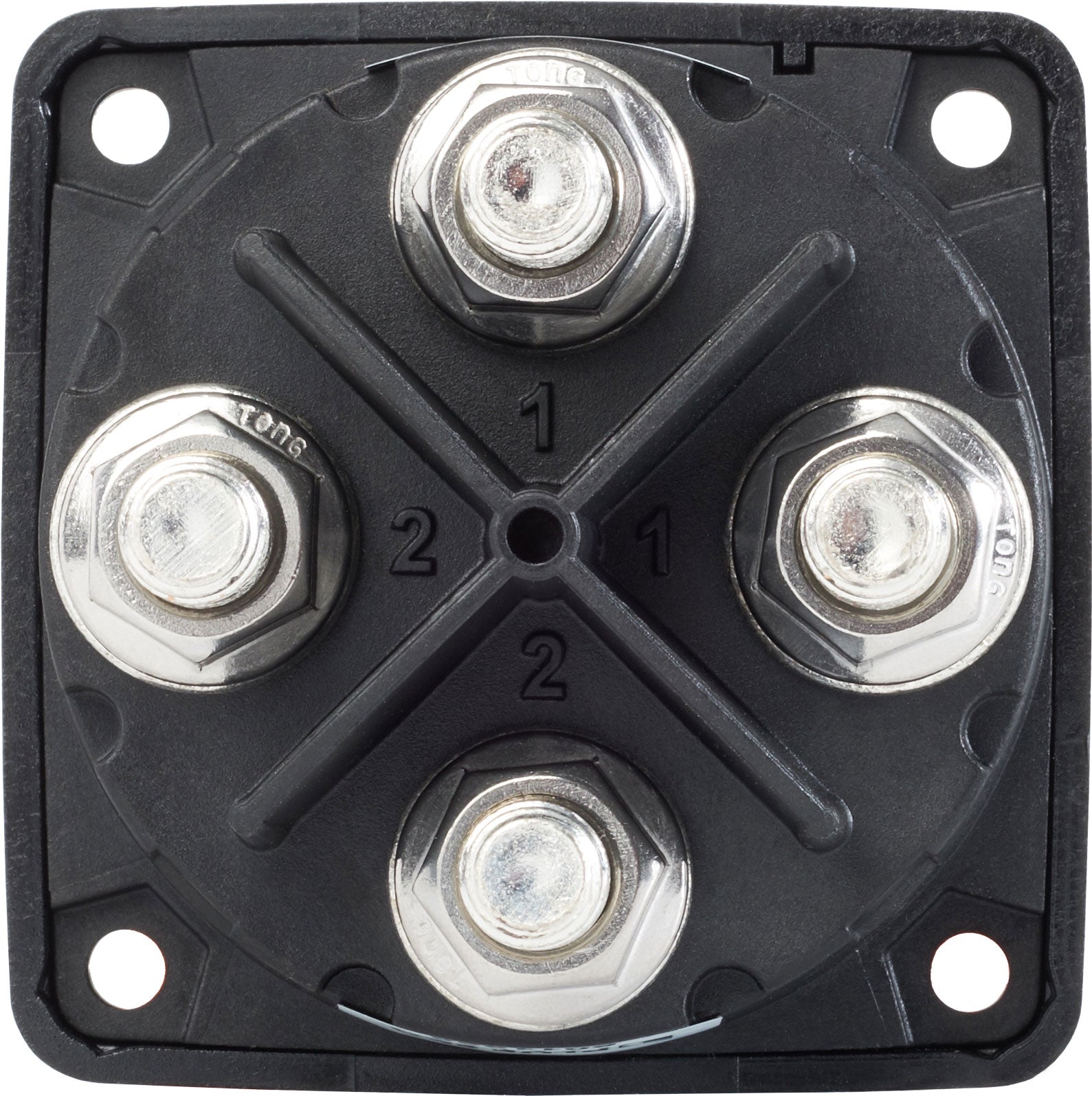 Blue Sea M-Series Battery Switch On/Off Dual Circuit Plus Black