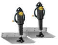 Lenco 9inx30in Standard Mount Trim Tab Kit 12v Requires Switch