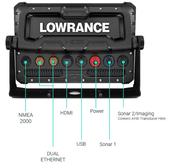 Lowrance HDS16 Pro 16in MFD C-Map US & Canada Active Imaging HD 3In1