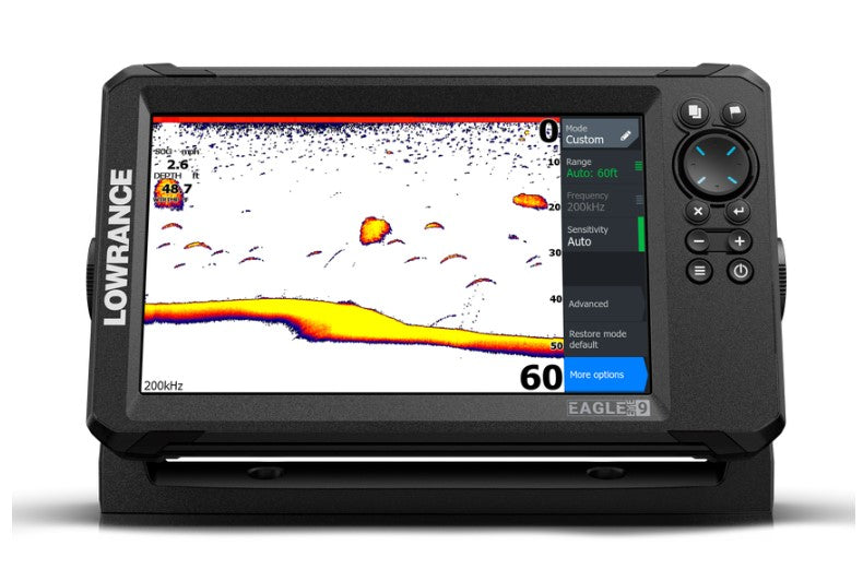 Lowrance Eagle Eye 9 Live Eagle Eye Transducer With C-Map Inland USA
