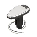 Attwood 910T Series Teardrop Base 2-Pin Over Mold 306 Stainless Steel Black Cover